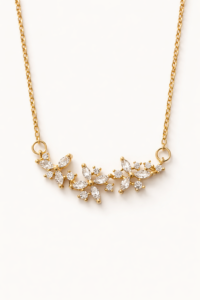 Celeste Bloom Necklace – Stainless Steel