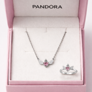 Angel Heart Crystal Jewelry Set